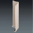 12" Aluminum Smooth Primed Outside Hardboard Siding Corners - 10/pack [CAPITOL CITY LUMBER]