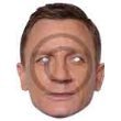 Daniel Craig / James Bond Celebrity Party Mask