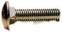 1/4 X 2-1/2 GALV. CARRIAGE BOLT Box Qty. / 50