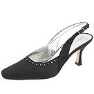 Buy David Tate Necklace | Ladies Slip-on Dress Shoes Black Satin by David Tate