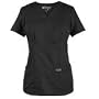 Grey's Anatomy 4153 Junior 3 Pocket Mock Wrap Scrub Top