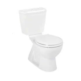 CAROMA Sydney Smart 305 Round Front Toilet, WHITE 622322W / 609151AW