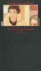 Produkt-Bild: So ist es gewesen. Roman.