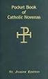 Catholic Novenas (Pocket Book Series)