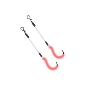 Northland Super-Glo Dropper Hook Size/Color: #8; Cherry (DH8-9)