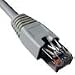 Blue World Bleil CAT.5 Connetor Cabel STP, Westernplug grau 1.00M
