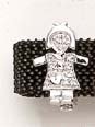 10kt White Gold Charm- DS1125