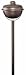 Weber 209053 Gartenfackel Messingfarben