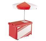 Camcruiser Vending Cart, 55-3/16'' X 31-1/4'' X 93-1/2''H, With 1 Full Size Counter Top Well With