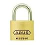 55/40 - ABUS Economy Solid Brass Padlock, keyed-different