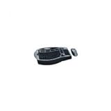 Microsoft Wireless Optical Desktop 3.0 Comfort Edition - Keyboard - wireless - RF - ergonomic - mouse - USB / PS/2 wireless receiver (pack of 3 )