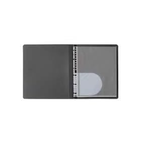 Prat Paris Start Presentation Book, Spiral Bound with Ten 19 x 13 Archival Sheet Protectors, Cover Color: Silver