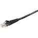 Tripp Lite N001-025-BK Cat5e 350MHz Black Snagless Molded Patch Cable RJ45M/M - 25ft