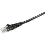 Tripp Lite N001-025-BK Cat5e 350MHz Black Snagless Molded Patch Cable RJ45M/M - 25ft