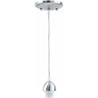 Westinghouse Lighting 7028400 Single-Light Mini-Pendant Kit with Nickel Finish