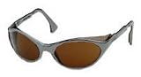 Uvex (UVXS1621) Safety Glasses Slate Frames/Amber Lens