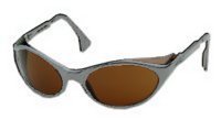 Uvex (UVXS1621) Safety Glasses Slate Frames/Amber Lens