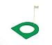 Golf Loch mit Fahne zum Putt - Training Golftrainer