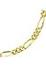 Colibri Figaro Stainless Steel Gold Plated Tie Chain ATC000006Y - Colibri ATC000006Y