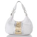 Elliott Lucca Genuine Leather Woven Caravela Hobo