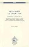 Modernite Et Tradition: Essais Sur L'Entre-Deux