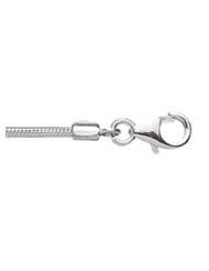 Lovelinks by Aagaard Petites Polished Sterling Silver Snake Chain Necklace "For Petite Beads Only"