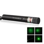2-in-1 50mw 532nm Handheld Adjust Focus Green Laser Pointer and Kaleidoscope SD302(1 x 18650 included)