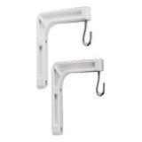 Screen Wall Mount Extension Bracket White 6IN.