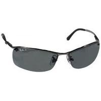 Brandname Ray-Ban RB3183 004/9A Polarized Top Bar Sunglasses by Luxottica