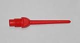 100 Red Softech 2BA Soft Tips - Standard Length