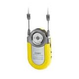 COBY  CX-7 Yellow MINI AM/FM POCKET RADIO with NECK STRAP