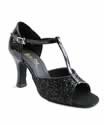 T Strap Ballroom Dance Shoe Black Sparkle 11TNMFEM33L. SL160 T Strap Ballroom Dance Shoe Black Sparkle