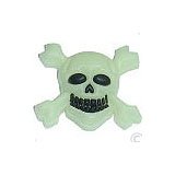 Skull is glowing in the dark style your crocs shoe charm #1287, Clogs stickers | fun Clips
