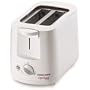 Black Decker T2100 2 Slice Wide Slot Electric Toaster White
