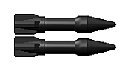 M6 Rockets (x2) - LEGO Compatible Weapon