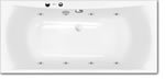 Saninova Arosa 1900x900mm - 8 Jet Double Ended Deep Whirlpool Bath