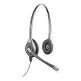 ~:~ PLANTRONICS, INC. ~:~ SupraPlus SL Binaural Over-Head Cord Telephone Headset