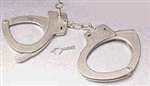 Smith & Wesson Model 110 Large Size Handcuff Nickel Md: 350118