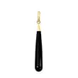14k Gold & Black Onyx Drop Pendant
