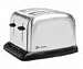 kitchen appliance reviews Russell Hobbs RH4T9379 4-Slice Brushed Chrome Toaster