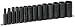 Armstrong 20-660 14pc. 1/2 Drive 12pt Black Oxide Fractional Deep Socket Set