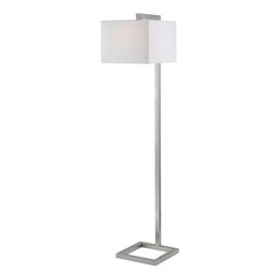 Kenroy Home 21080BS 4 Square Floor Lamp, Brushed Steel On Sale