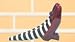 Wizard of Oz Wicked Witch of the East Legs Door Stop Image
