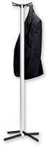 Hago Everyday Hat and Coat Stand Budget Aluminium and Steel 1535mm Ref 475001