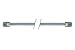 Flat Modular Cable, RJ12 (6x6) / RJ12 (6x6), 7.0 ft