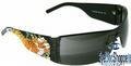 Ed Hardy - ED Hardy EHS009FCBLK Tiger Black/Gray Gradient Tint