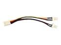 Revoltec 3 Pin Molex Y-Kabel