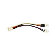 Revoltec 3 Pin Molex Y-Kabel