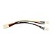 Revoltec 3 Pin Molex Y-Kabel