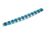 Review Fellowes 90059 / Fellowes Geometrix Gel Wrist Rest - Blue Circles - Keyboard wrist rest - blue circles